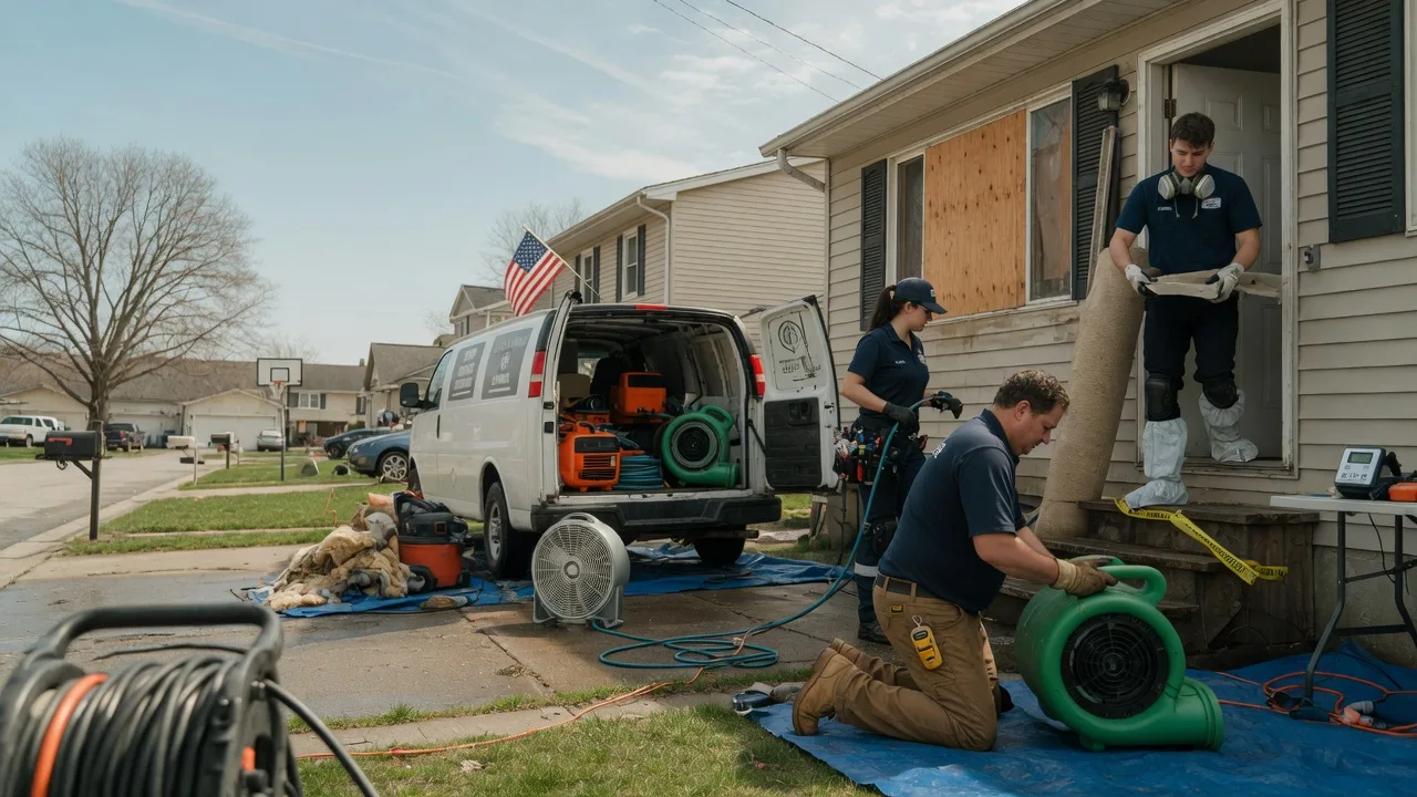 Water Damage Restoration in Mcgrann, PA near me